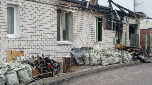 Professional Soot Cleanup technician working in Bonita Springs, FL